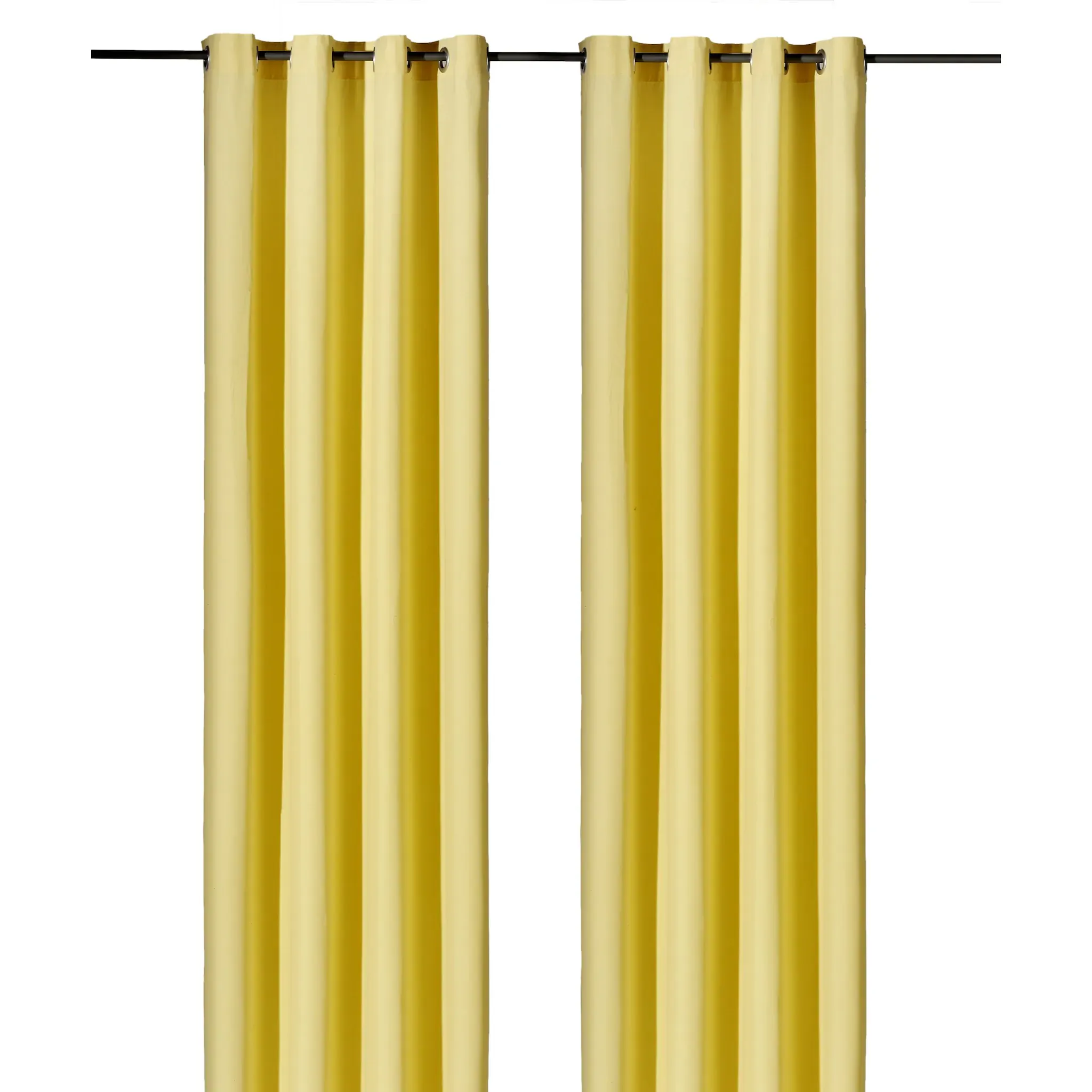 

Weckbrodt штора «Vito», (1 шт.), штора на люверсах, непрозрачный, микровелюр, однотонные цвета, желтый