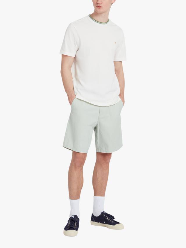 

Шорты из хлопчатобумажной саржи sepel Farah, цвет Grove Green