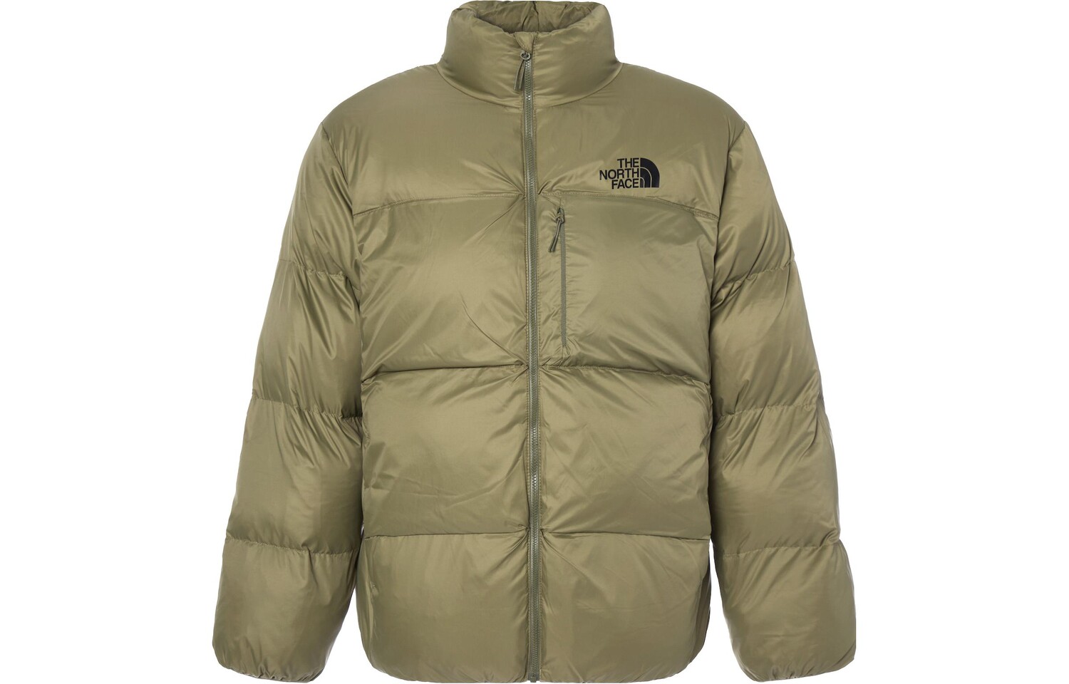 

Стеганая куртка унисекс зеленая The North Face, зеленый