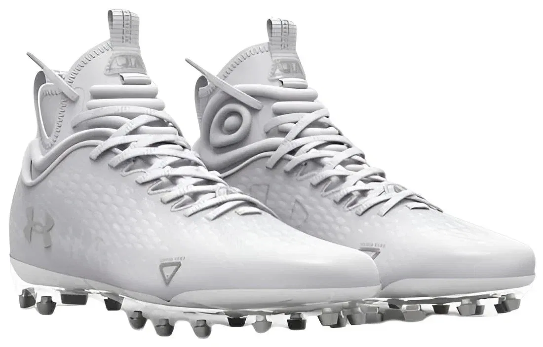Футбольные бутсы Under Armour Spotlight Lux MC 2.0 3025082-100 s белого цвета RHS8054 — фото 3