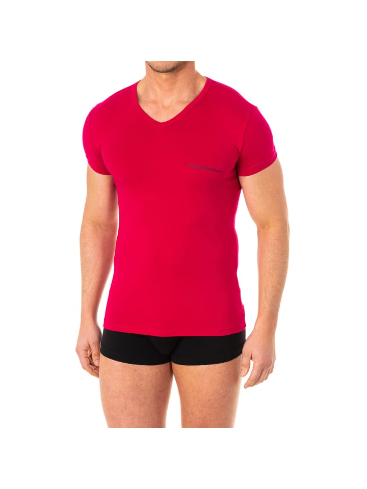 

Майка Emporio Armani underwear, розовый