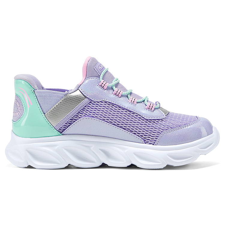 Детские кроссовки с воздушным охлаждением унисекс Skechers Kids, лаванда — фото 2