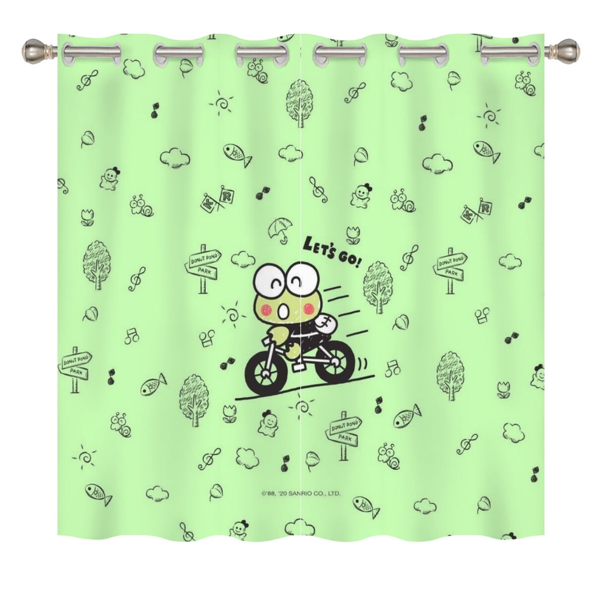 

Шторы плотные Kerokero Keroppi