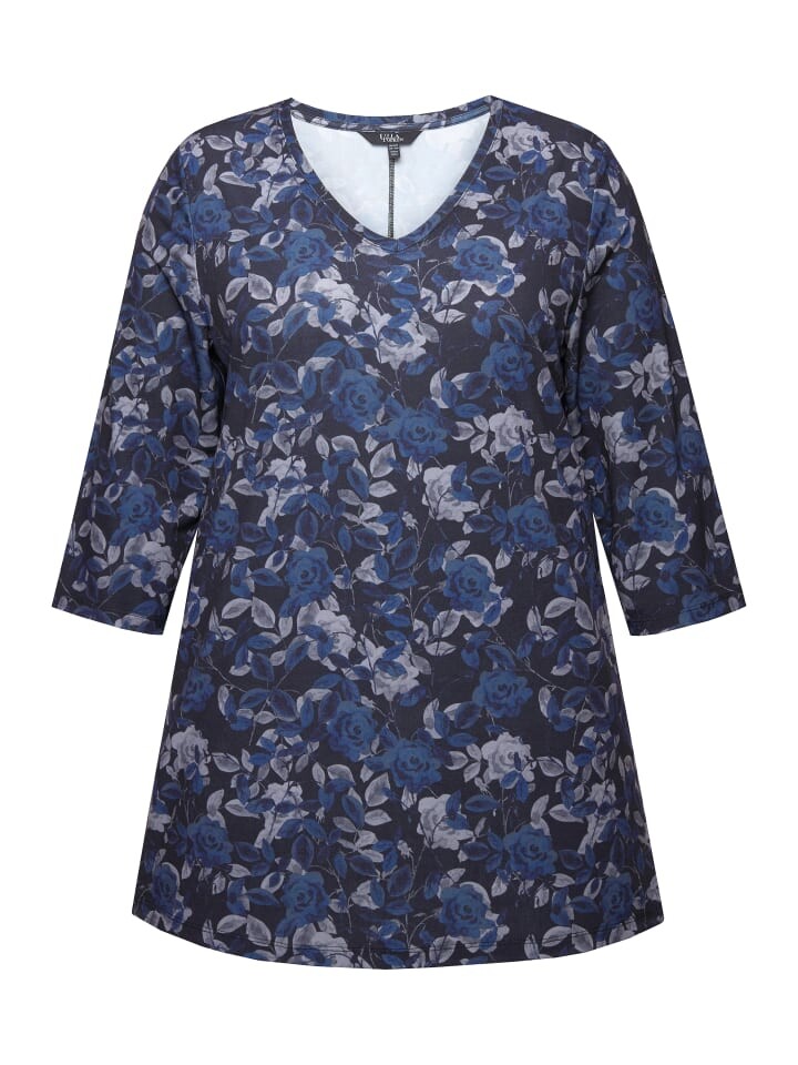 

Футболка Ulla Popken Longshirt, черный