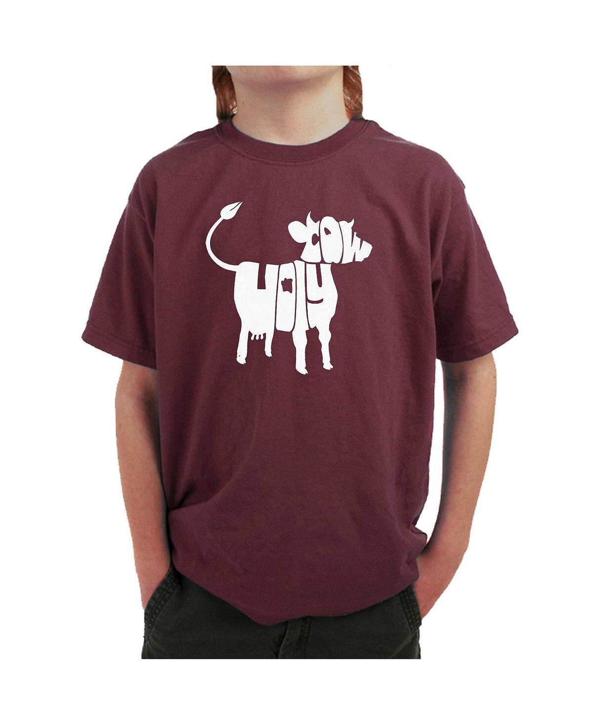 

Футболка Big Boy's Word Art — Holy Cow LA Pop Art