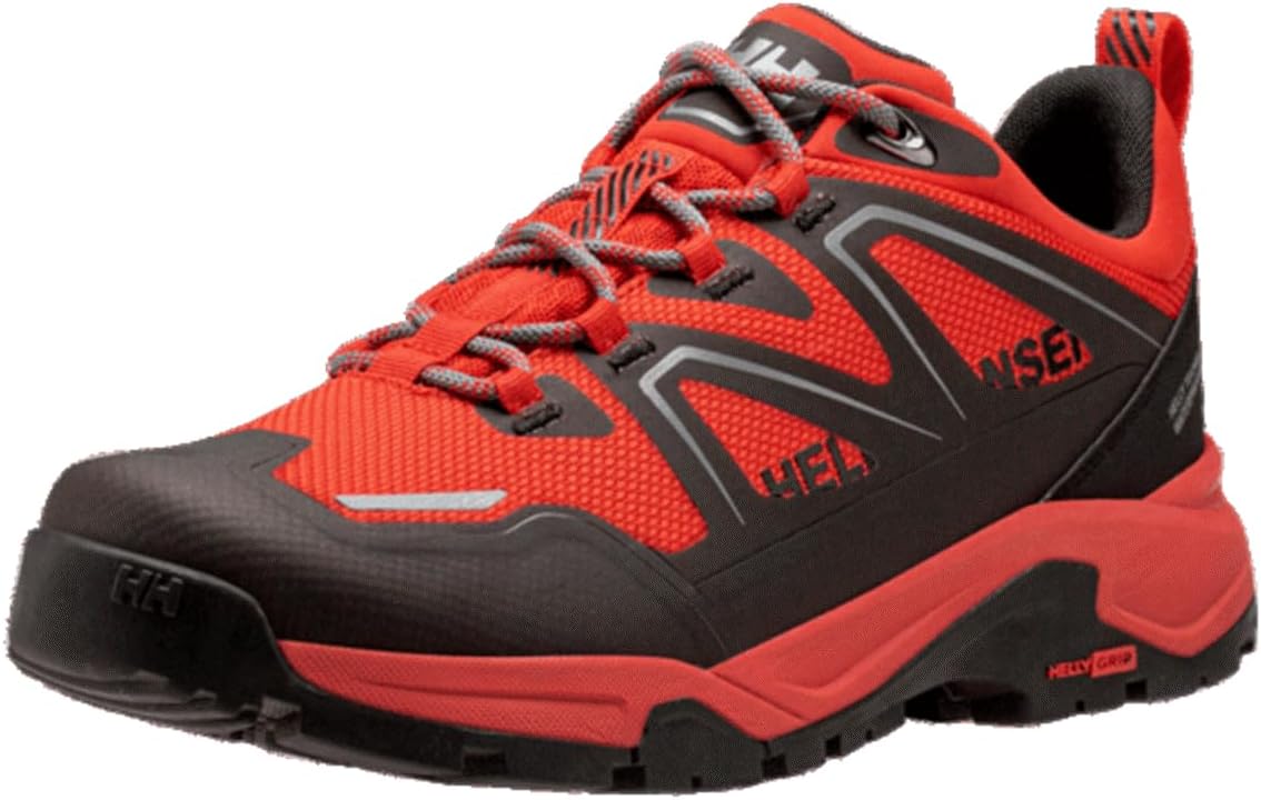 

Helly-Hansen Cascade Low HT мужские водонепроницаемые ботинки для походов - прочная обувь для активного отдыха, легкие и удобные трейловые ботинки Helly Hansen, 222 Red