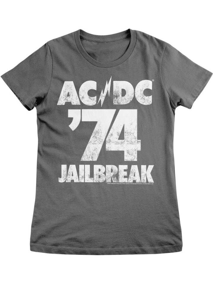 

Футболка 74 Jailbreak Girly Tee AC/DC, серый