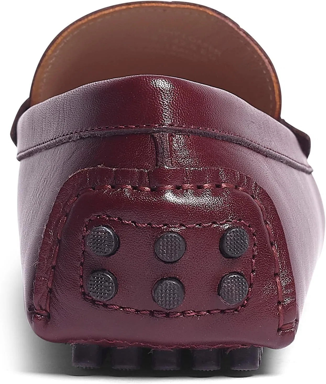 Лоферы мужские Carlos Santana Ritchie Burgundy — фото 3