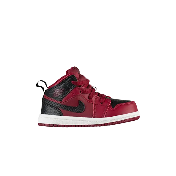 

Кроссовки Air Jordan 1 Mid TD 'Team Red', красный