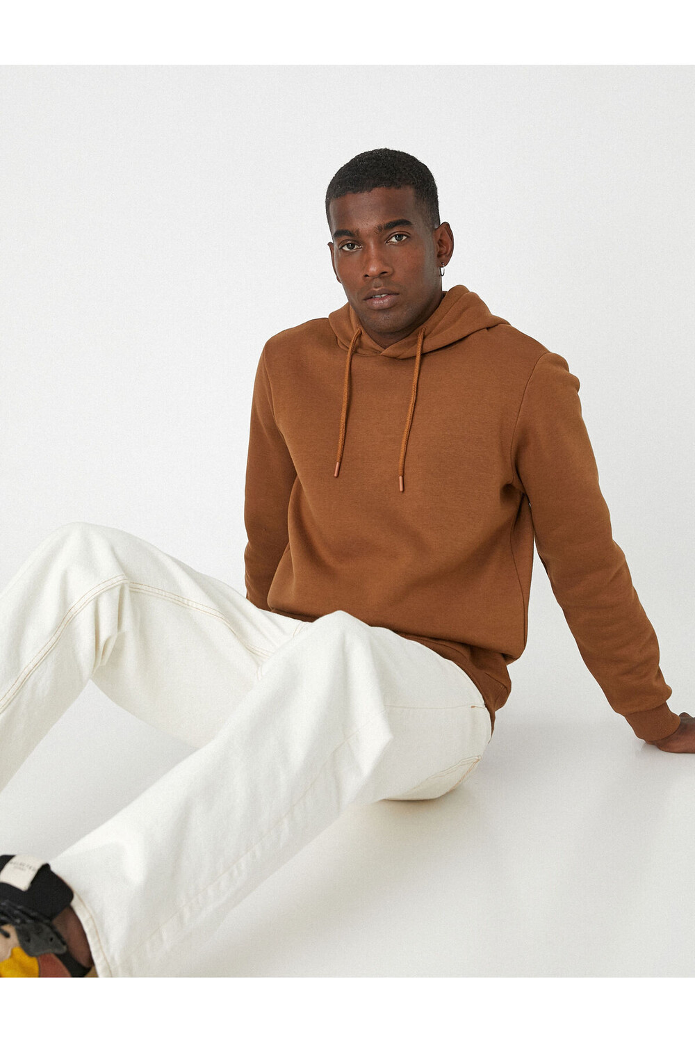 

Базовая толстовка с капюшоном Koton, коричневый