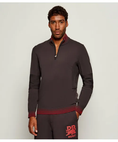 

Свитер selo_rb Regular fit Hugo, коричневый