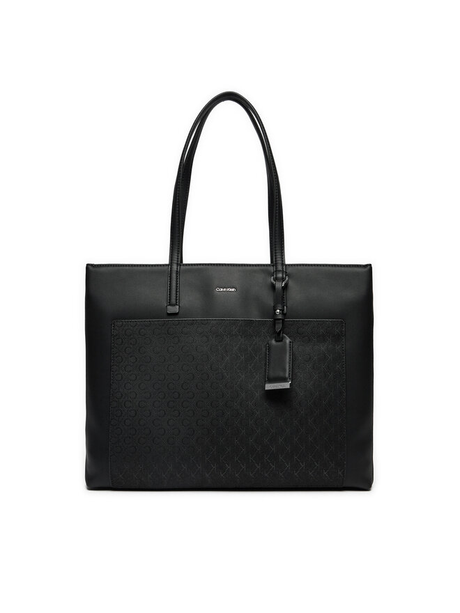 

Сумочка Ck Must Medium Shopper_Mono K60K612774 Calvin Klein, черный