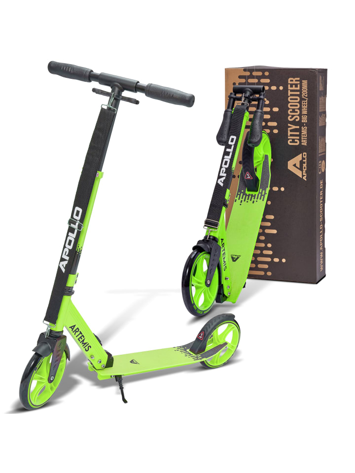 

Apollo Детский городской самокат "Артемис" зеленого цвета