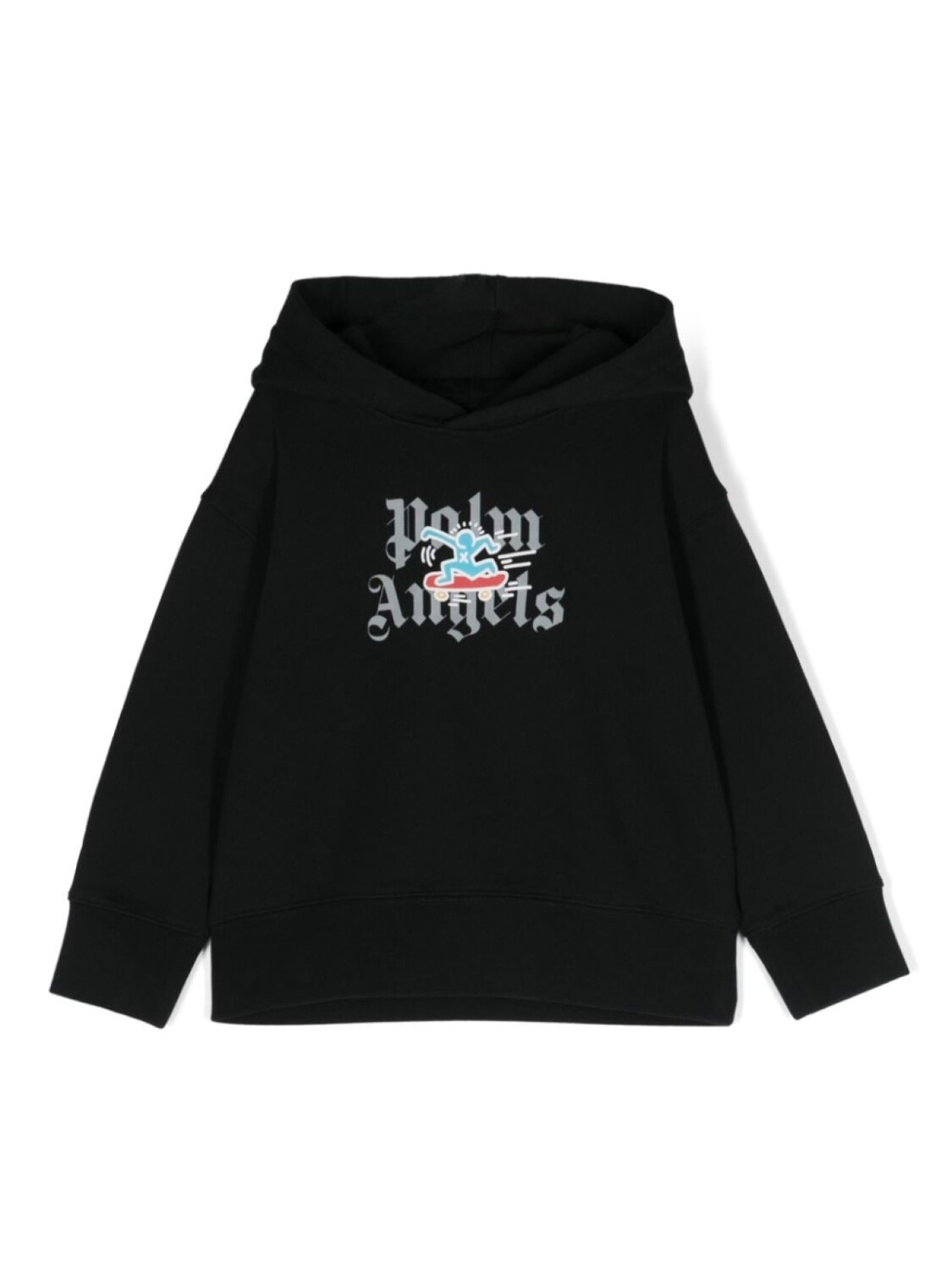 

Palm Angels Kids худи с логотипом из коллаборации с Keith Haring, черный
