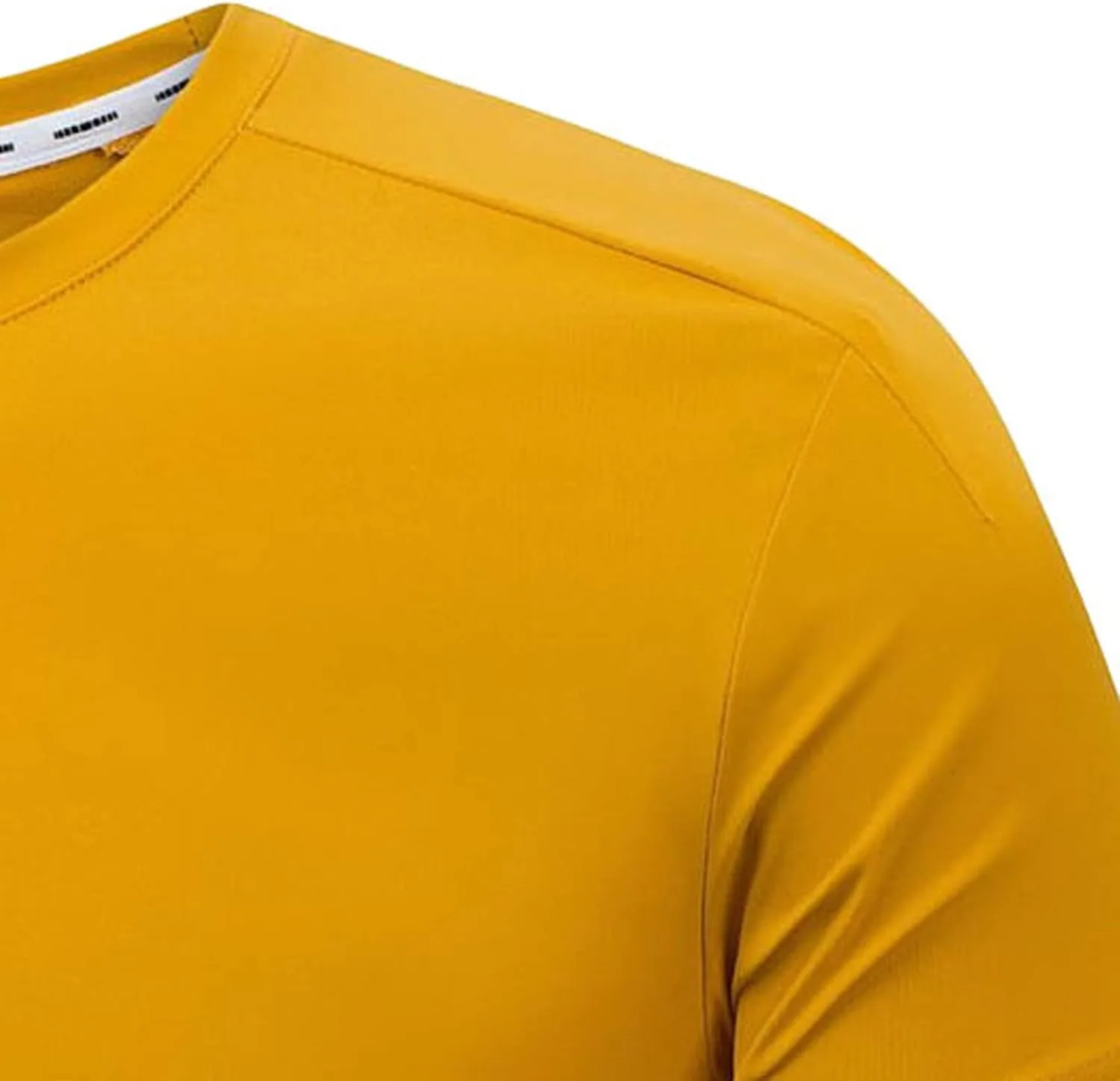 Мужская футболка Baggy Crewneck Round Neck Ice Silk Short Sleeve — фото 4