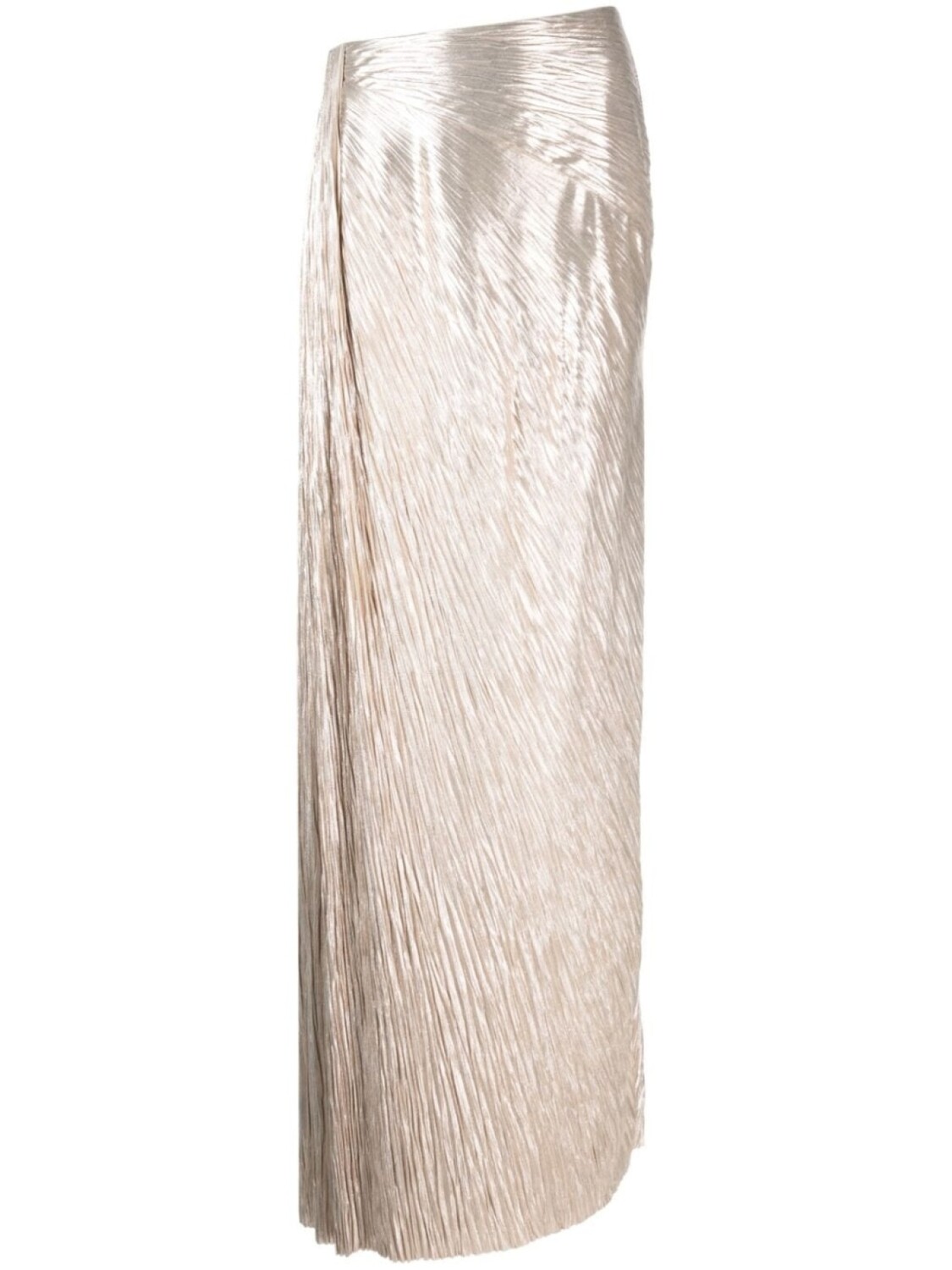 

Ralph Lauren Collection плиссированная юбка макси Duvall, золотой