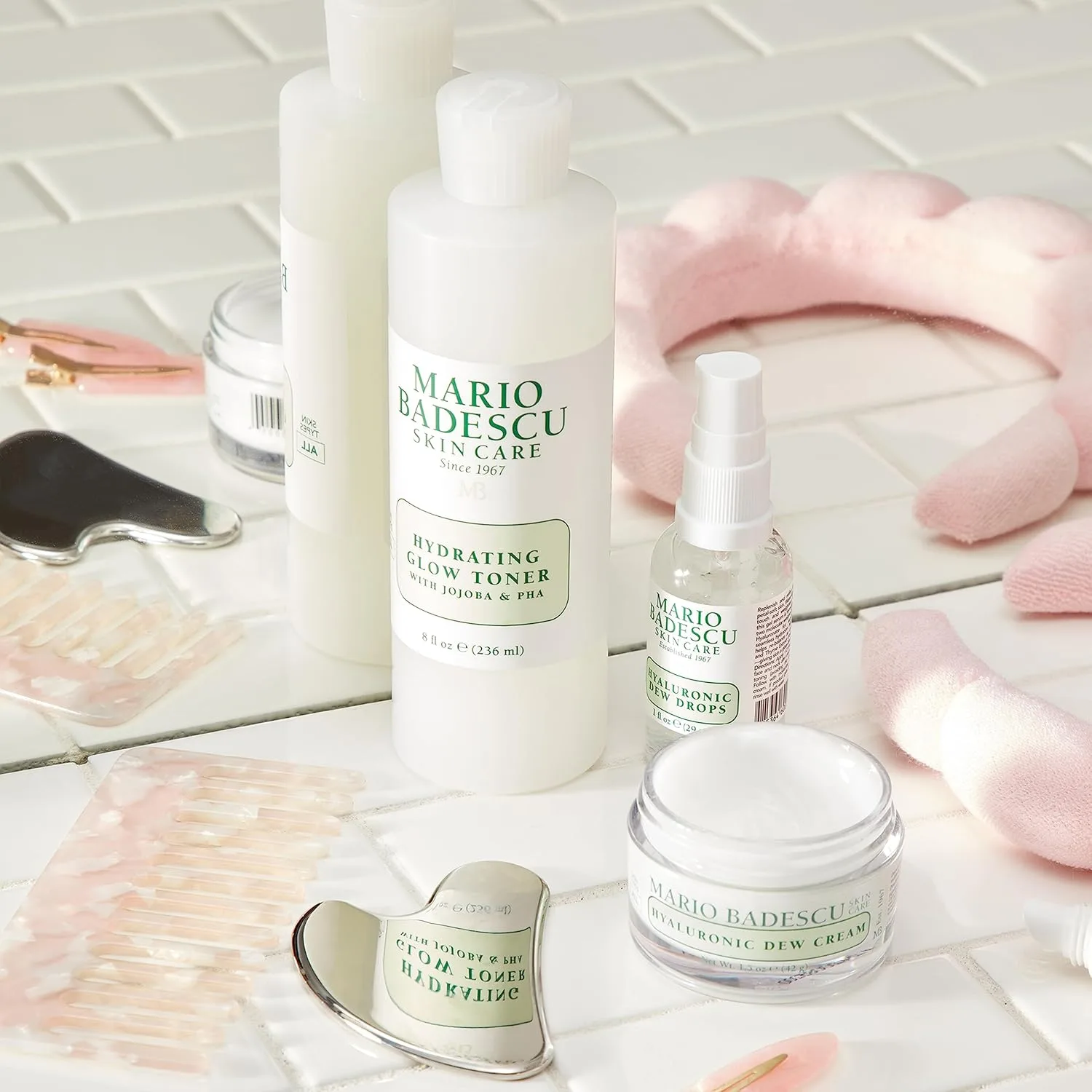 Тоник Mario Badescu — Увлажняющий с маслом жожоба и PHA - осветляет, омолаживает и питает кожу, придавая ей — фото 3