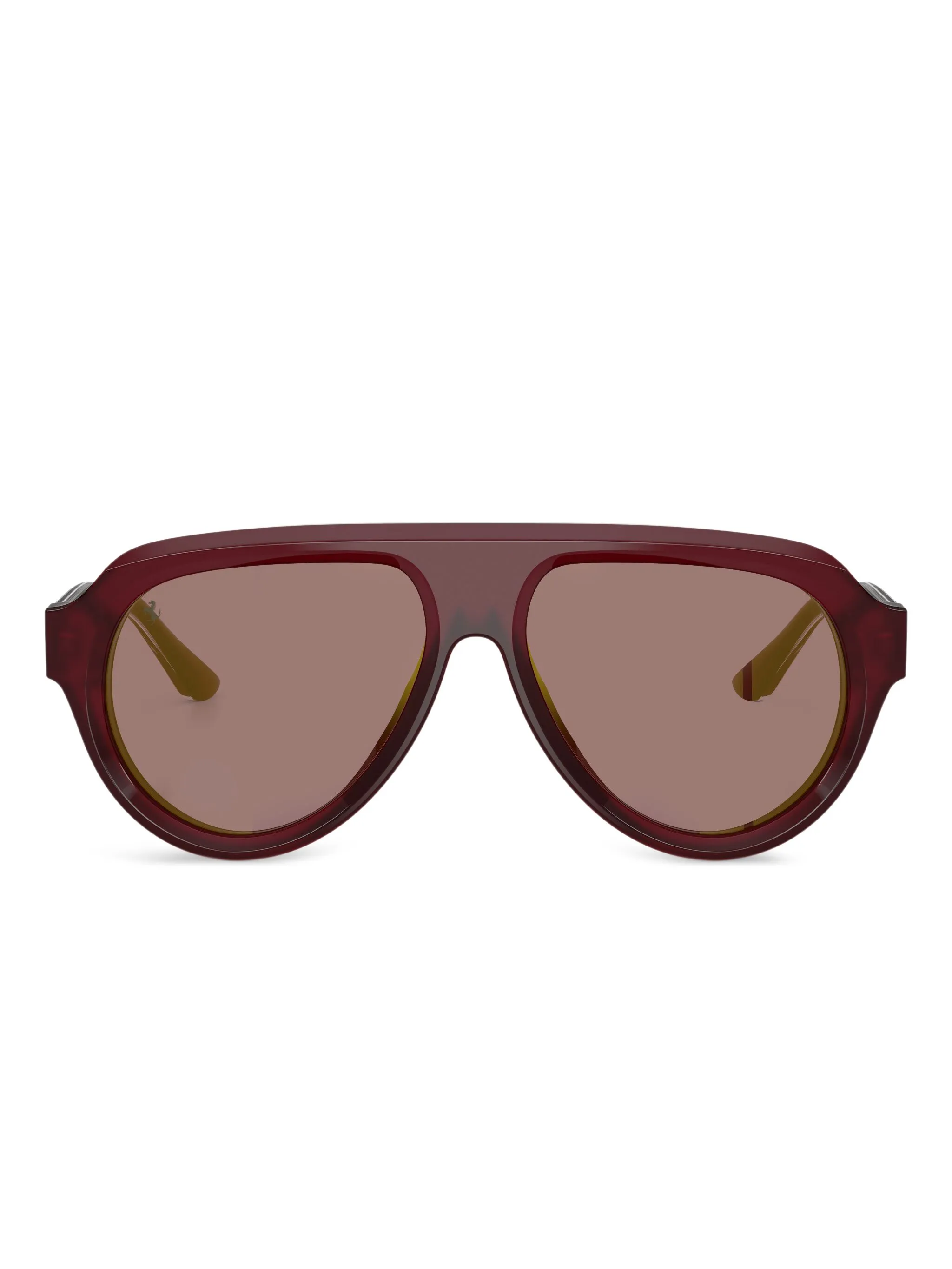 

Солнцезащитные очки с затемненными линзами Ferrari, красный