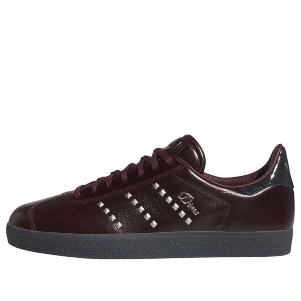 

Кроссовки x dime gazelle adv Adidas, бургундия
