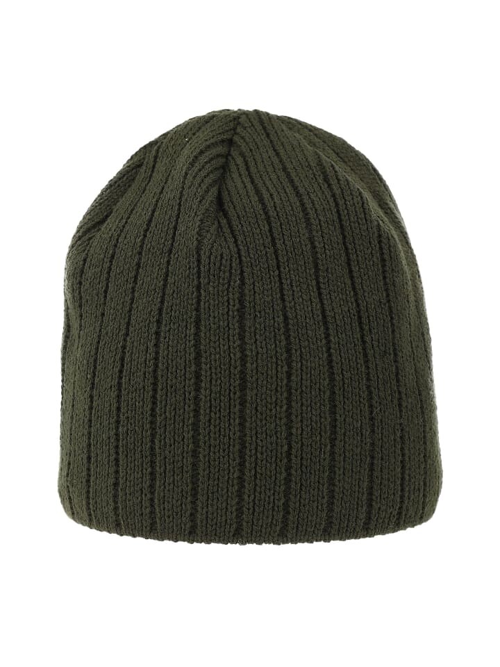 

Шапка Faera Strick Beanie mit elastischem Strick und Fleece-Innenfutter, хаки