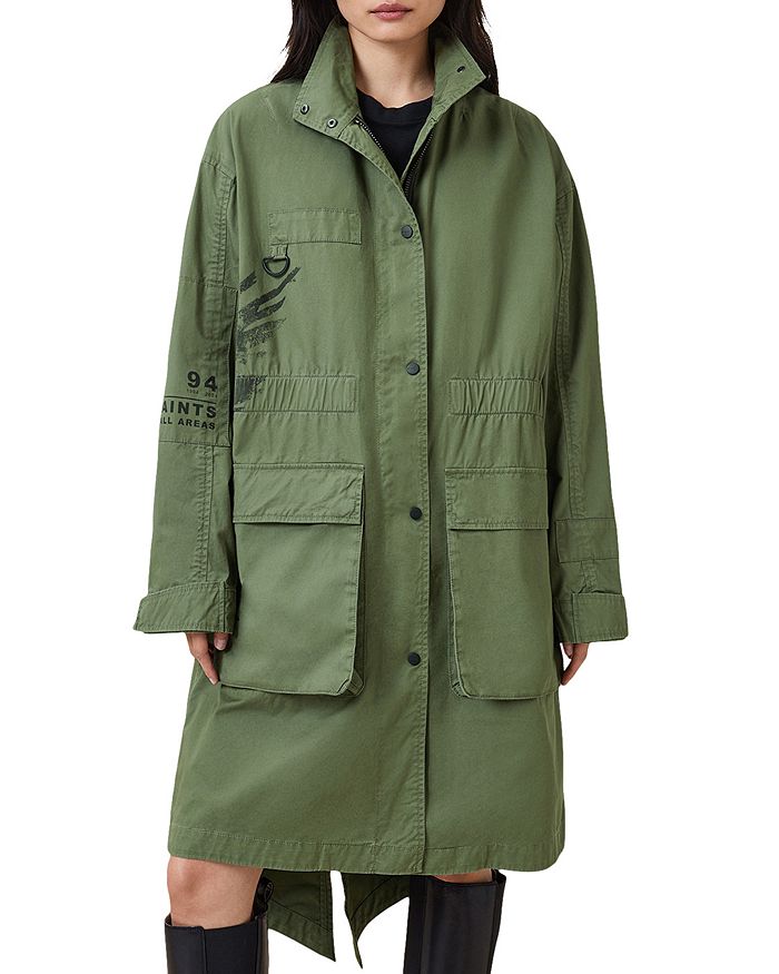 

Парка Milla Bird ALLSAINTS, зеленый