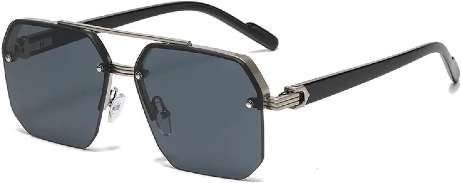 

Роскошные женские солнцезащитные очки с градиентным переходом для активного отдыха, спорта, повседневной носки, путешествий и отпуска TVTBBVV, Blacksilver