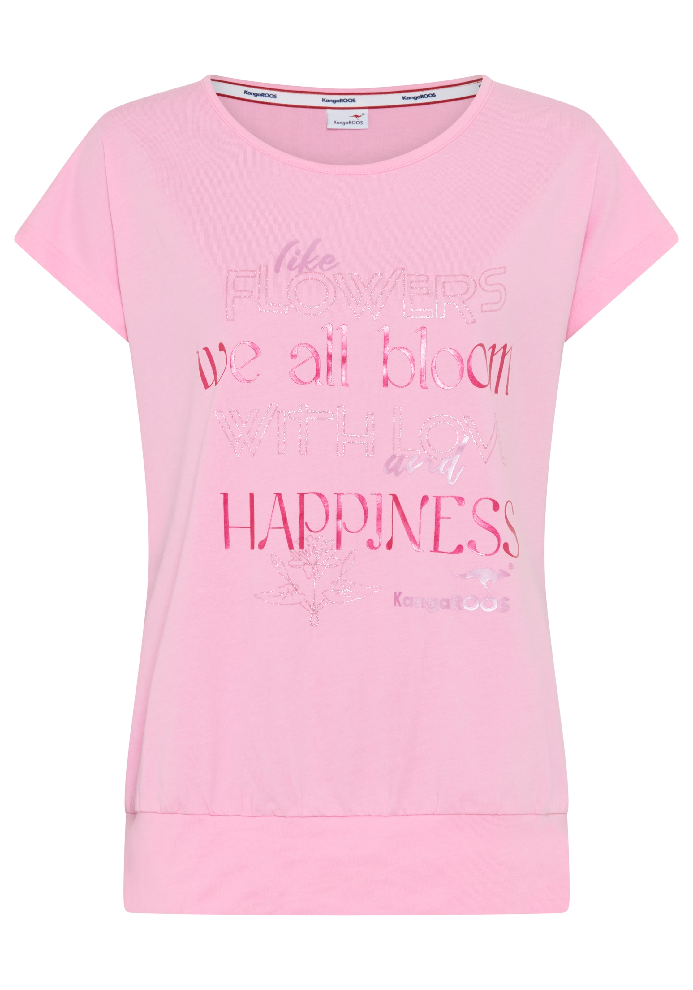 

KangaROOS Футболка в розовом цвете, Розовый, KangaROOS Футболка в розовом цвете