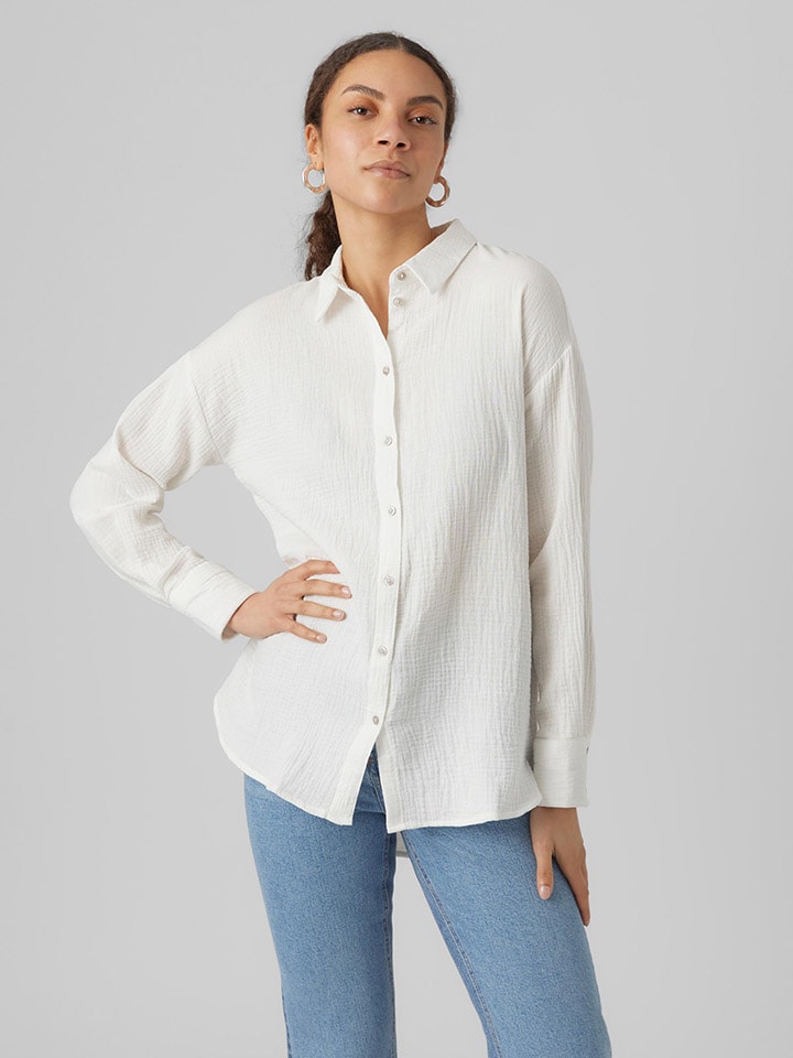 

Рубашка Vero Moda, белый