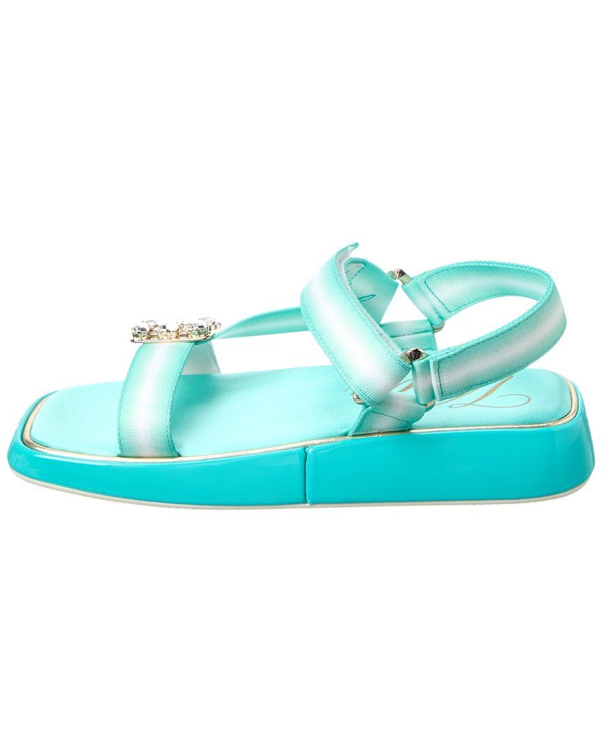 Roger Vivier Trekky Sandal, синий — фото 2