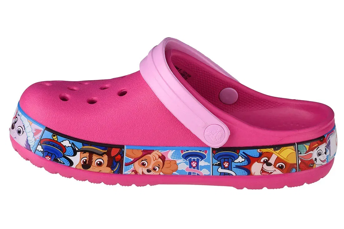 Босоножки для девочек Paw Patrol Crocs розовые — фото 2