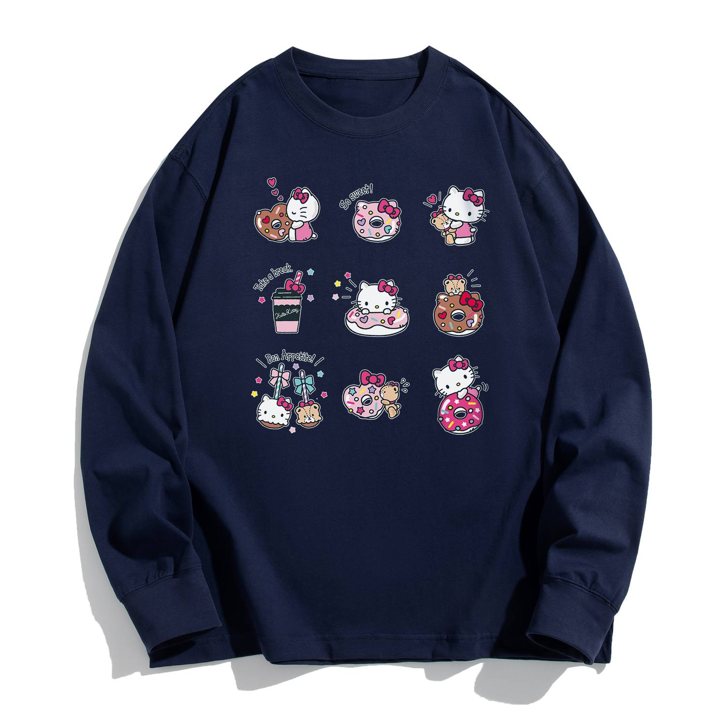 

Футболка Hello Kitty SS25 Unisex Sanrio, синий