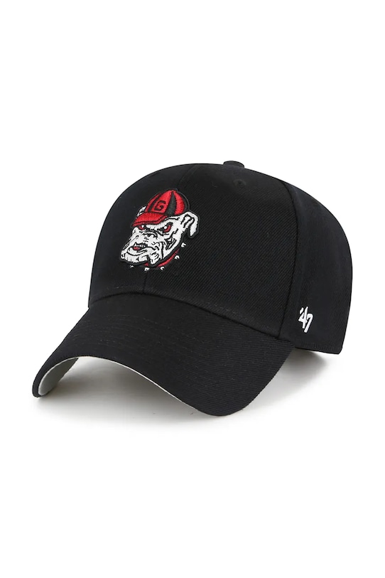 

Кепка с козырьком NCAA Georgia Bulldogs 47 Brand, черный