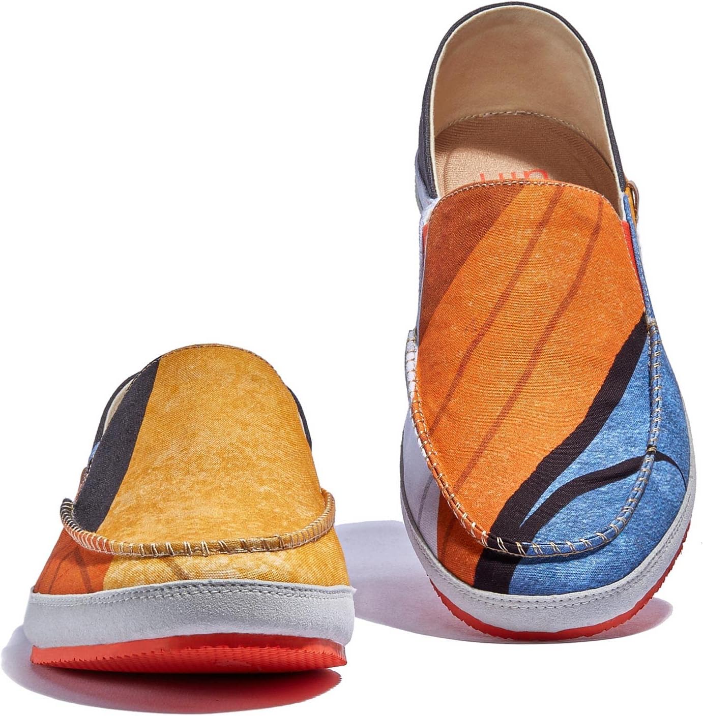 

Мужские кроссовки UIN серии Formentera с художественной росписью, для прогулок и путешествий, легкие, комфортные, модные, Formenteraⅱ-sunset Tree Shadow