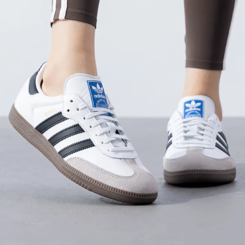 Adidas Originals Adidas Samba OG Cloud White Core Black GS — фото 3