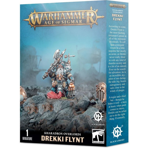 

Миниатюра Games Workshop Warhammer Age of Sigmar: Kharadron Overlords - Drekki Flynt