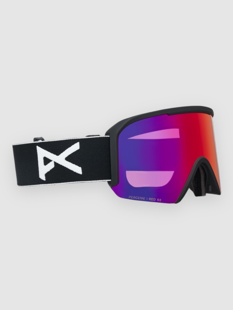 

Очки для сноуборда Anon Nesa S Black Goggle, prcv sun red