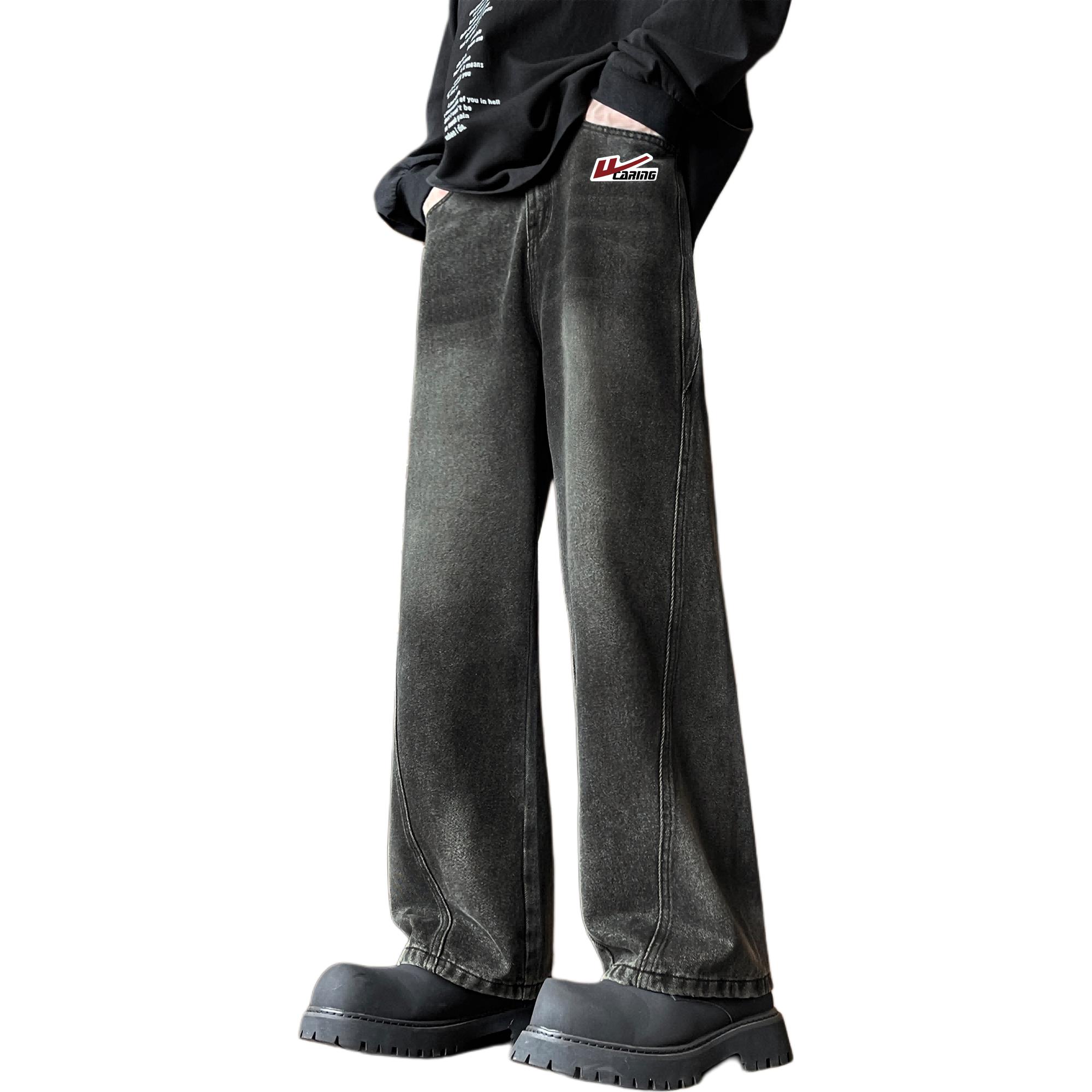 

Джинсы Unisex Moderate Straight Fit WARRIOR, черный (diy badge)