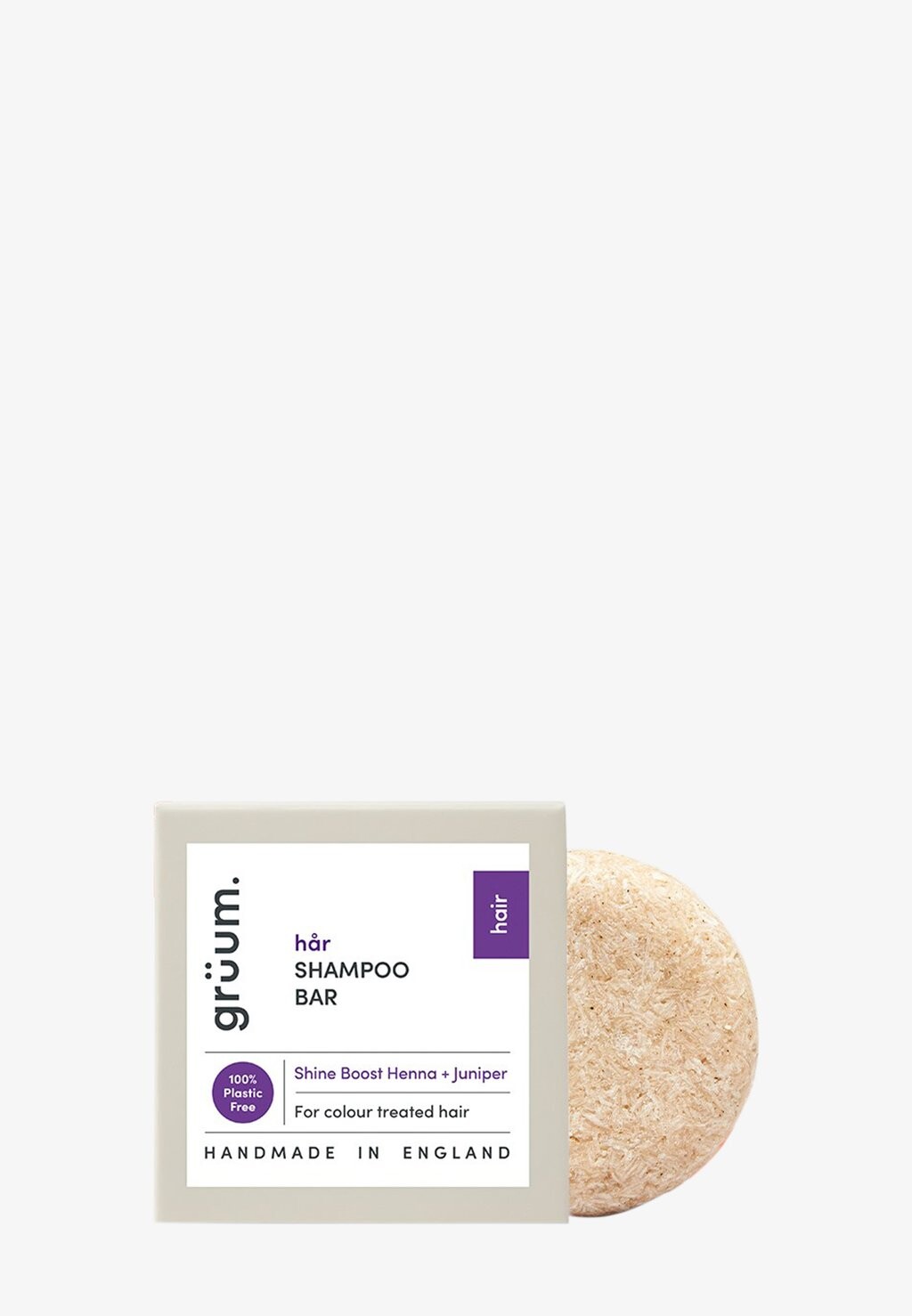 

Шампунь Hår Plastic Shampoo Bar Shine Enhancen grüum, цвет black camel