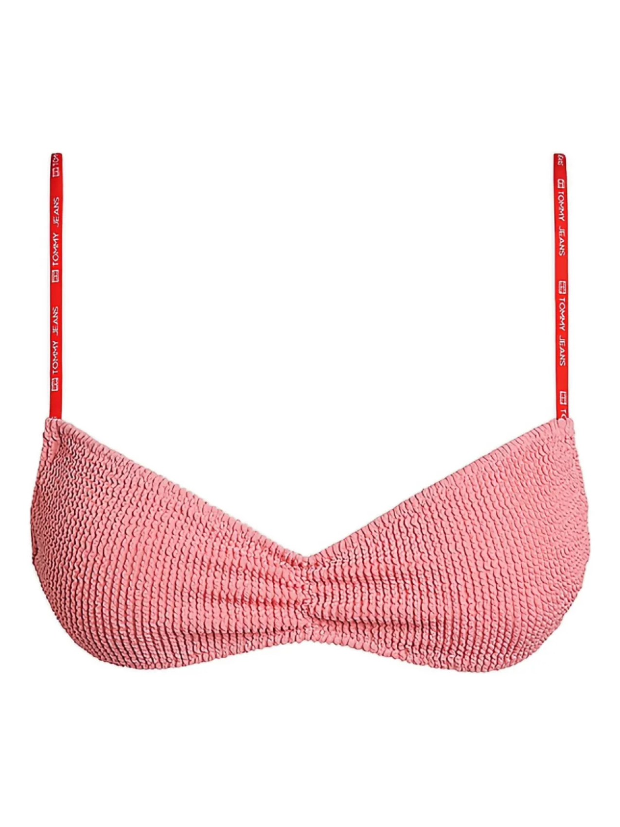 

Верх бикини из ткани сирсакер Tommy Hilfiger, розовый