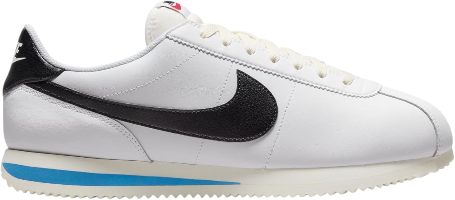 Мужские кроссовки Nike Cortez, белый/черный/синий — фото 3