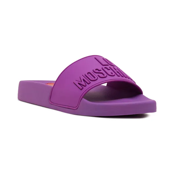 

Тапочки Love Moschino, фиолетовый