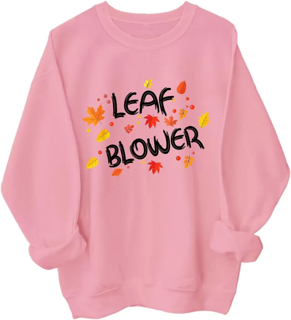 

Толстовка с принтом Leaf Blower для мужчин и женщин