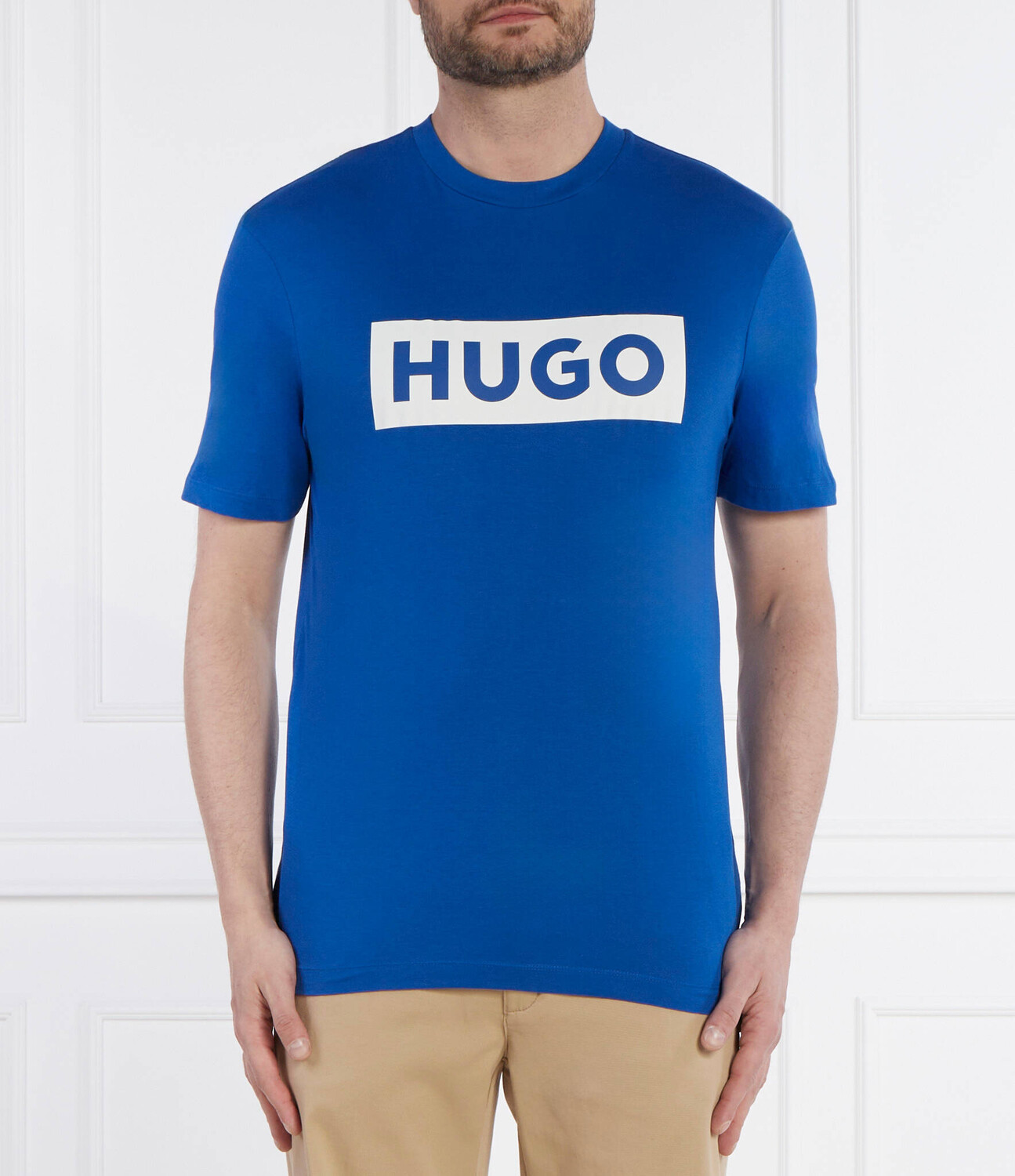 

Футболка Hugo Blue Nico Regular Fit, синий