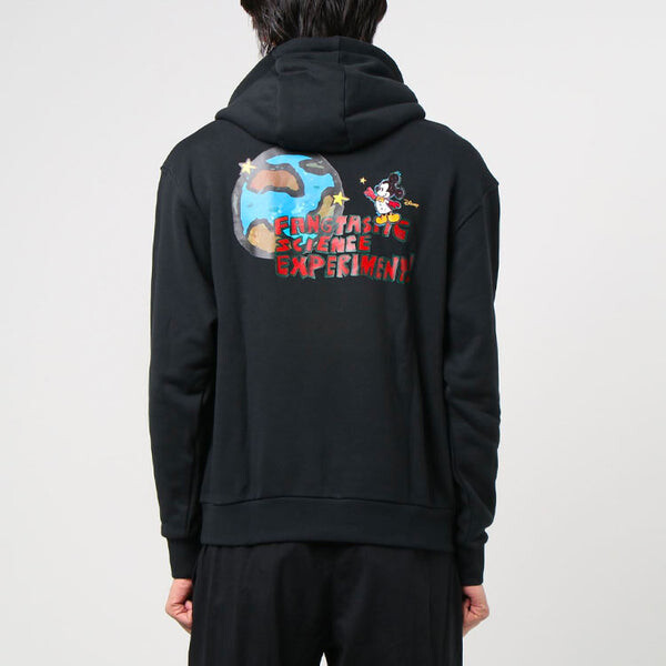Толстовка adidas originals D Kas Hd II Mickey Printing Casual Pullover Black, черный — фото 3