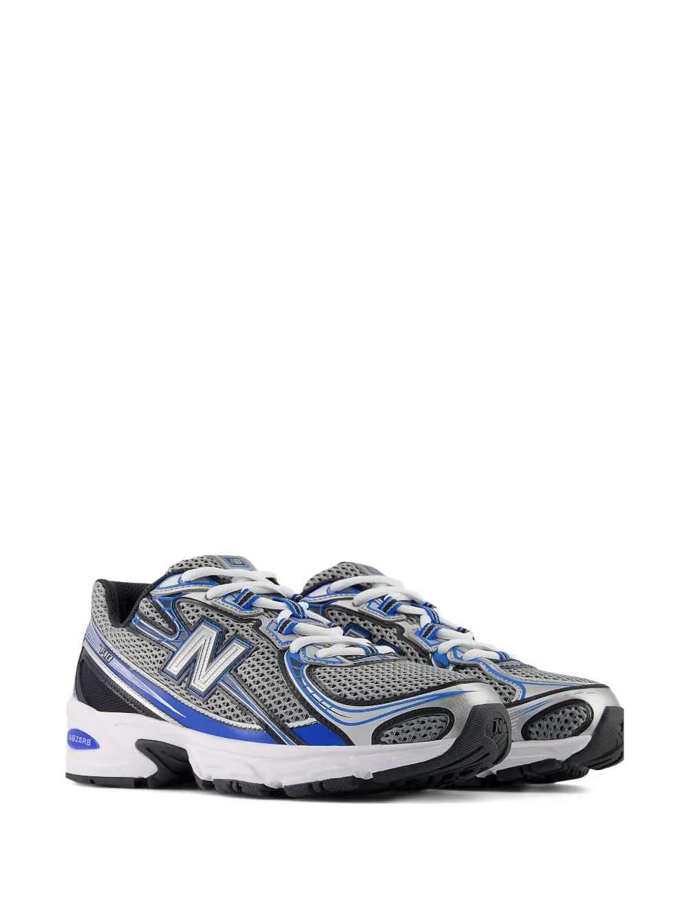 Кроссовки 740 Blue Agate/Slate Grey/Metallic NEW BALANCE, серый — фото 2
