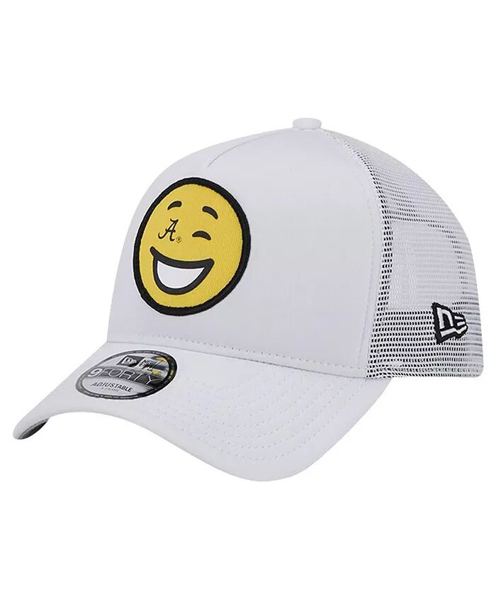 

Мужская белая кепка Trucker регулируемая Alabama Crimson Tide Wink Foam New Era