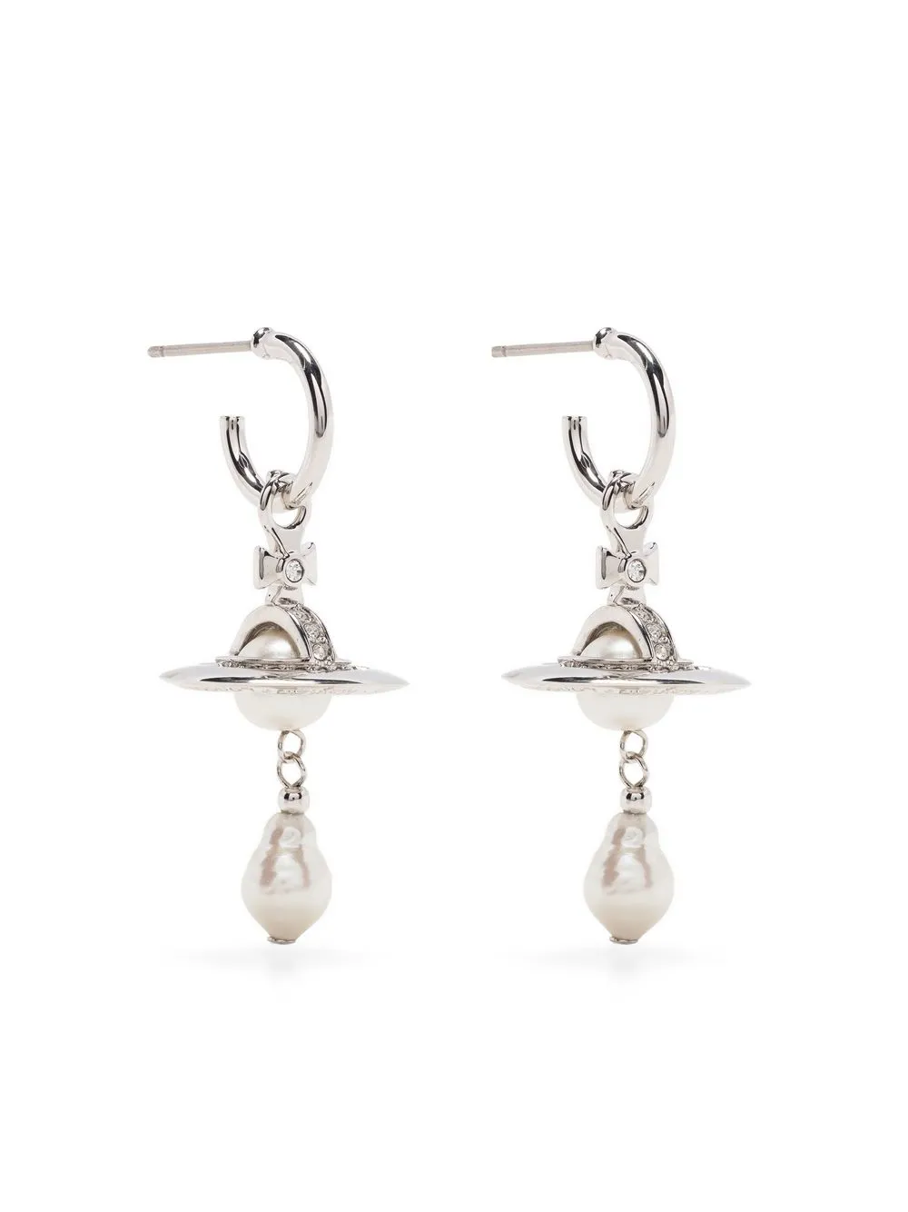 

Серьги с декором Orb Vivienne Westwood, серебряный