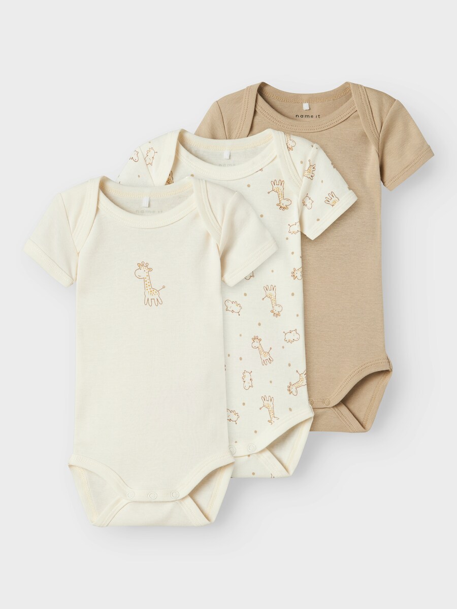 

Комбинезон NAME IT, цвет Cream/Dark beige