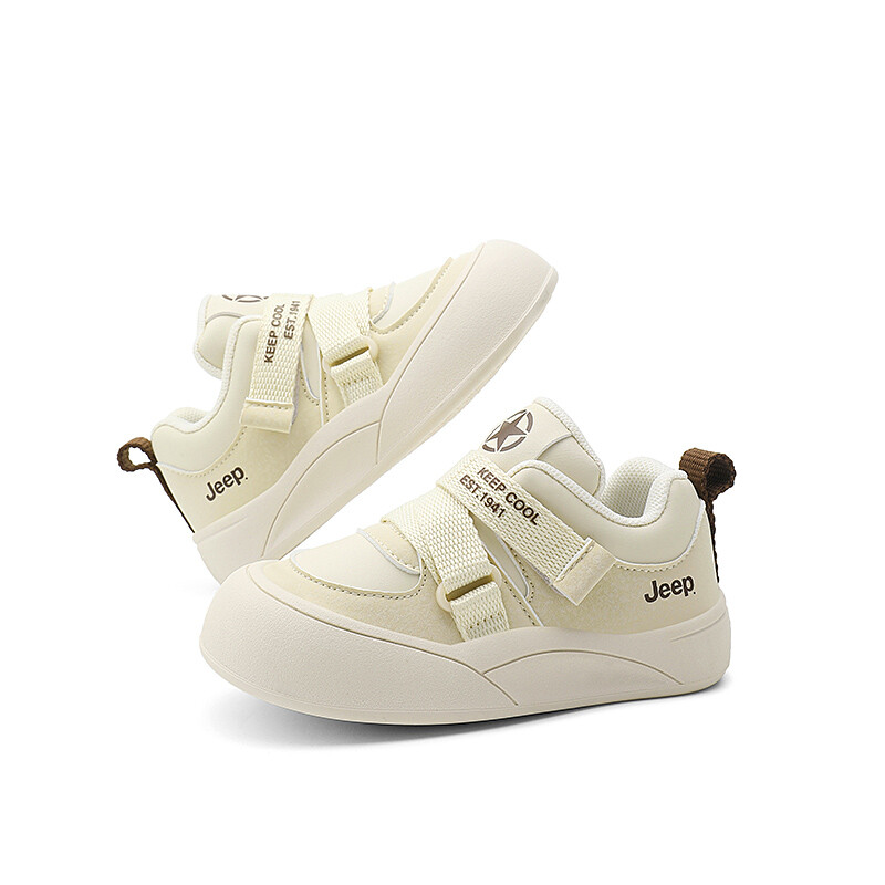 Кроссовки Jeep Toddler Shoes TD Low-top Khaki, бежевый — фото 4