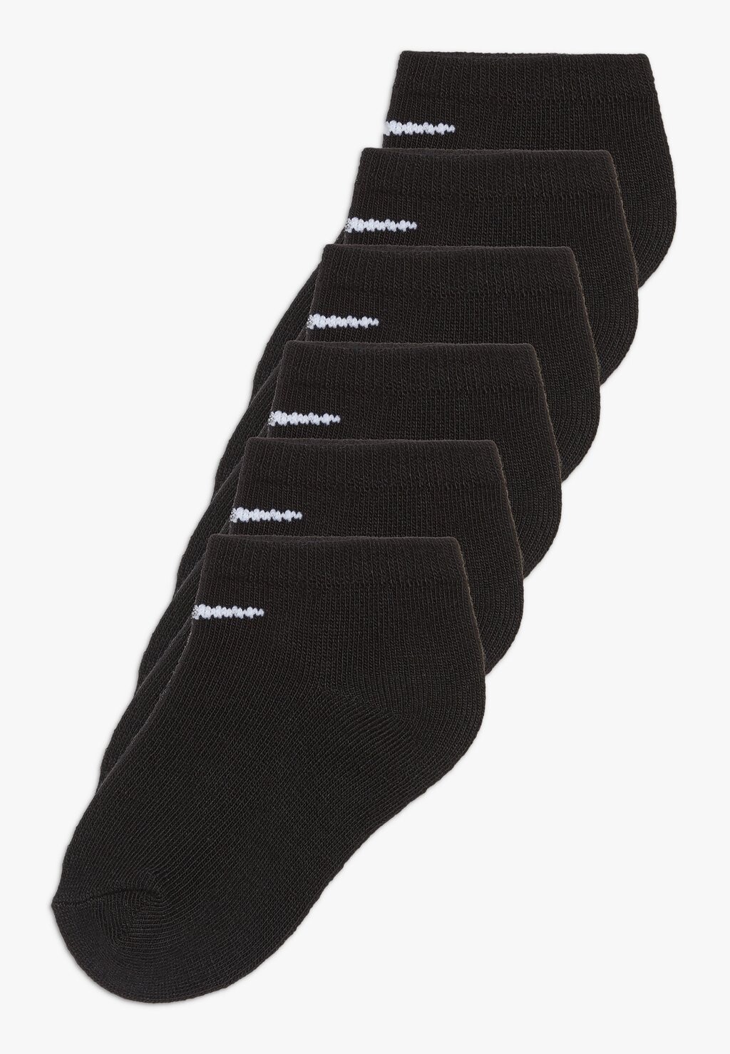 

Носки Basic No Show 6 Pack Nike, черный